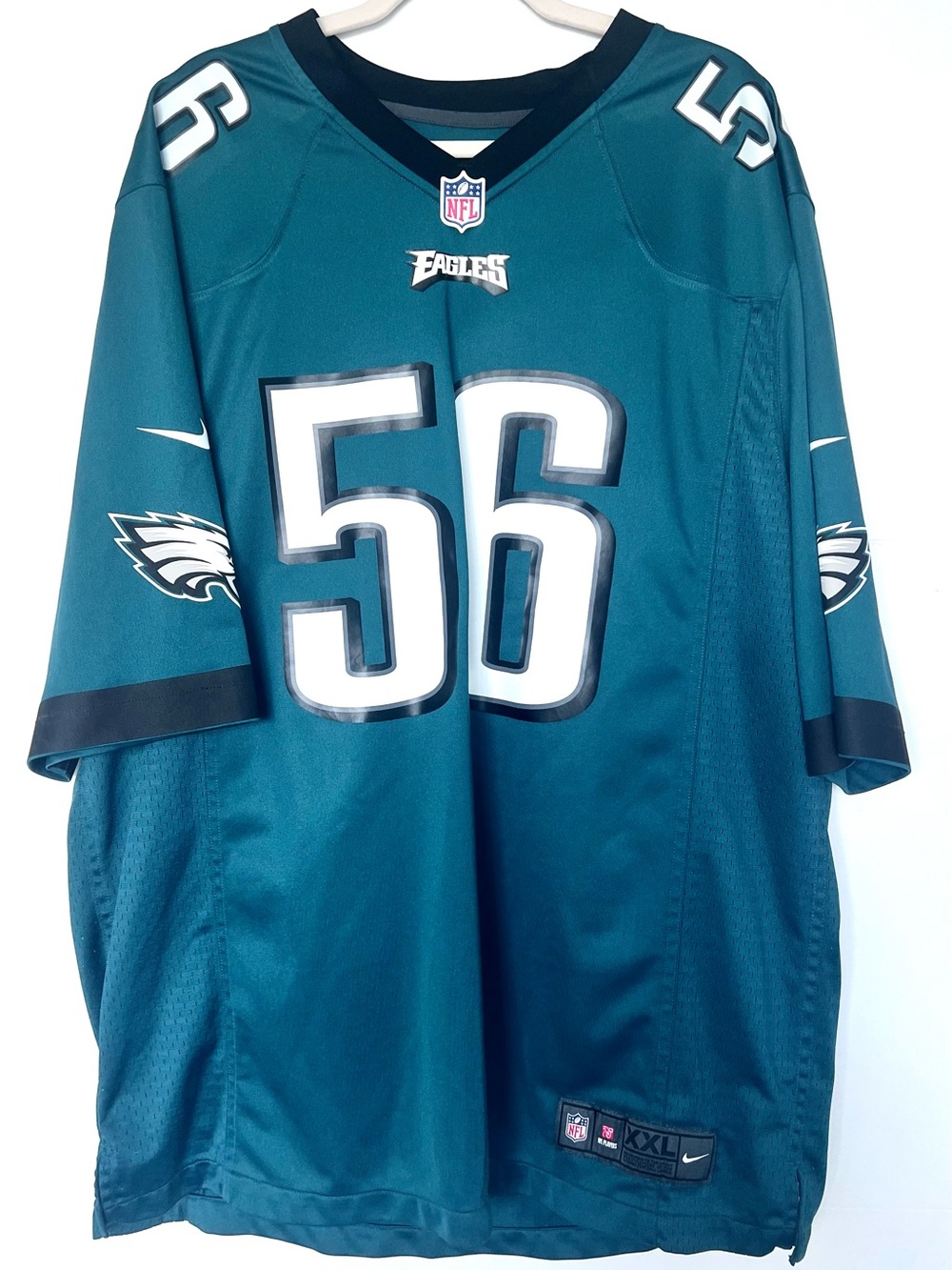 Nike NFL Philadelphia Eagles #56 Chris Long Jersey XXL 2XL